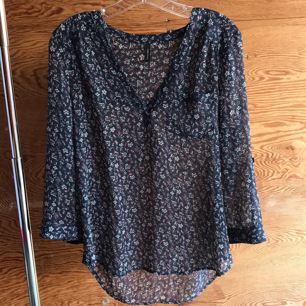 Maurices Sheer Blouse